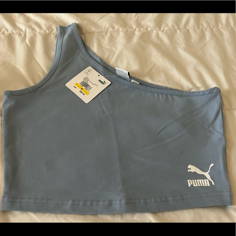Puma Asymmetrical bandeau top